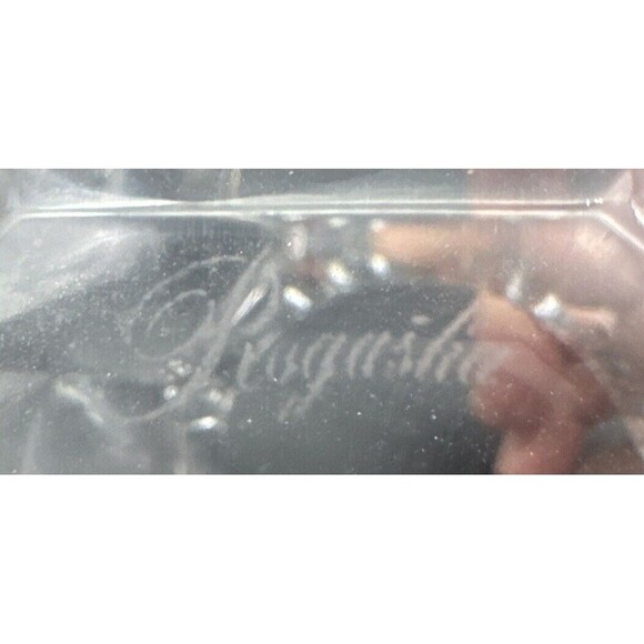 VTG Rogaska Clear Crystal Vase Scalloped Edge Heavy 5” - Picture 7 of 7